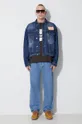 A-COLD-WALL* kurtka jeansowa VINTAGE WASH DENIM JACKET niebieski