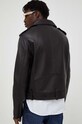 Odzież The Kooples ramoneska skórzana HCUI27009K czarny
