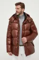 Пухова куртка Hetrego коричневий