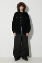 Rick Owens corduroy jacket DU02C5755.HC black AW23