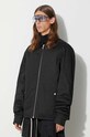 Rick Owens kurtka bawełniana czarny DU02C5783.TW
