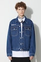 Clothing Pangaia denim jacket 10000336 blue
