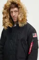 fekete Alpha Industries rövid kabát Polar Jacket SV