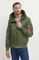 verde Alpha Industries giacca MA-1 Hooded Uomo
