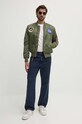 Alpha Industries kurtka bomber MA-1 VF NASA 166107.01 zielony AW23