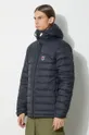 black Fjallraven down jacket Expedition Pack Down