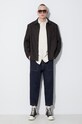 Вълнено яке A.P.C. WOAPN.H02871 кафяв AW23