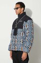 Marcelo Burlon geacă Aop Optical Cross Block negru CMEJ001F23FAB0023310