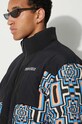 Marcelo Burlon geacă Aop Optical Cross Block CMEJ001F23FAB0023310 negru