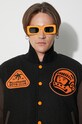 Billionaire Boys Club bomber jacket TROPICAL VARSITY JACKET B23301 black