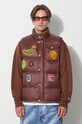 Безрукавка Billionaire Boys Club PATCHES DOWN FILLED GILET B23306 коричневий AW23