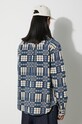 Îmbrăcăminte Corridor geacă cu aspect de cămașă Lancaster Jacket JKT0016 bleumarin