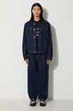 Джинсовая куртка Drôle de Monsieur La Veste Jean Brut C.JT137.CO084.NY тёмно-синий AW23