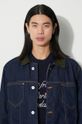 Drôle de Monsieur kurtka jeansowa La Veste Jean Brut C.JT137.CO084.NY granatowy