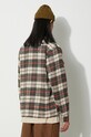 Odzież Butter Goods kurtka koszulowa Grove Plaid Overshirt BGQ3232802 beżowy