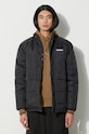 Butter Goods kurtka Grid Puffer Jacket bez kaptura czarny BGQ3233404