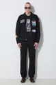 PLEASURES geacă din denim Sonic Youth Work Jacket negru