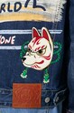 Džínová bunda Evisu Inari Mask Printed 2EAHTM3DJ1001LFCT