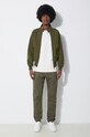 Куртка-бомбер Baracuta G9 Cloth BRCPS0001 зелёный AW24