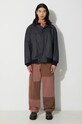 Baracuta geacă bomber Cotton PU Derby BRCPS0985 bleumarin AW23