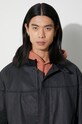 Baracuta geacă bomber Cotton PU Derby BRCPS0985 bleumarin