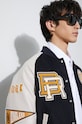 Bunda bomber s prímesou vlny Baracuta Varsity Bomber BRCPS0996