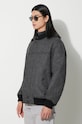 Μάλλινο μπουφάν bomber Baracuta Herringbone Derby Jacket γκρί BRCPS1001