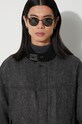 Baracuta jachetă bomber din lână Herringbone Derby Jacket BRCPS1001 gri