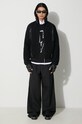 ROA felpa Polar Fleece RBMW010WO06 nero AW23
