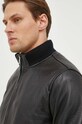 Michael Kors geaca bomber de piele negru CH3800ZAKH