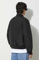 Obojstranná bunda bomber Lacoste čierna BH0550