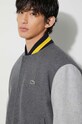 Lacoste wool bomber jacket BH0562 gray