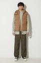Lacoste down vest BH1611 brown AW23