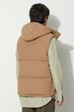 Îmbrăcăminte Lacoste vestă de puf BH1611 maro