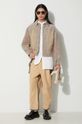 Вельветова куртка Ader Error Carid Aging Trucker BMADFWJK1603 бежевий AW23