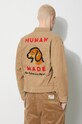 Clothing Human Made corduroy jacket Dachs Corduroy Work HM26JK005 beige