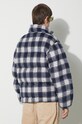 Butter Goods kurtka dwustronna Reversible Plaid Puffer Jacket granatowy BGQ423D12703