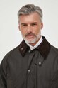 Хлопковая куртка Barbour коричневый MWX0010