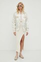 Μπουφάν bomber The Mercer Brand MEAP233003 μπεζ