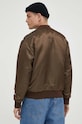 Bomber jakna The Mercer Brand MEAP233003 smeđa
