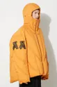 Пуховая куртка A.A. Spectrum Goldan Jacket Основной материал: 100% Нейлон Подкладка: 100% Переработанный полиэстер Наполнитель: 100% Гусиный пух Вставки: 100% Кашемир