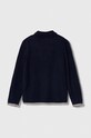 Дитячий кардиган United Colors of Benetton 1270GW001.P.SEASONAL темно-синій AW23