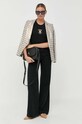 Μπλέιζερ με μίγμα μαλλιού Guess W3YN46.WFKS0 χρυσαφί AW23
