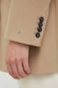 Tommy Hilfiger marynarka z domieszką wełny WW0WW39095 beżowy