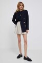Μάλλινο μπουφάν Lauren Ralph Lauren 200911071 σκούρο μπλε SS25