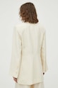Oblečenie Sako s prímesou ľanu By Malene Birger Porter Q71784004 béžová