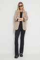 Abercrombie & Fitch marynarka KI144.3343.402 beżowy AW23