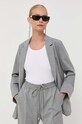 Μπλέιζερ με μίγμα μαλλιού MAX&Co. γκρί 70440223