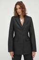 Remain sacou de piele negru 501125100