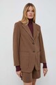 Weekend Max Mara marynarka brązowy 2359160133600